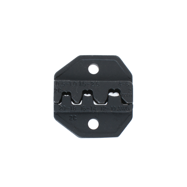 Replacement DIE for HT Tools with DIN
0,5-1/1,5-2,5/4-6 mm2 - For barrel crimp
HT-2C