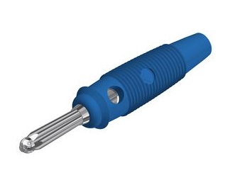 Bananstik Hirschmann 4mm Blå
16A/30V