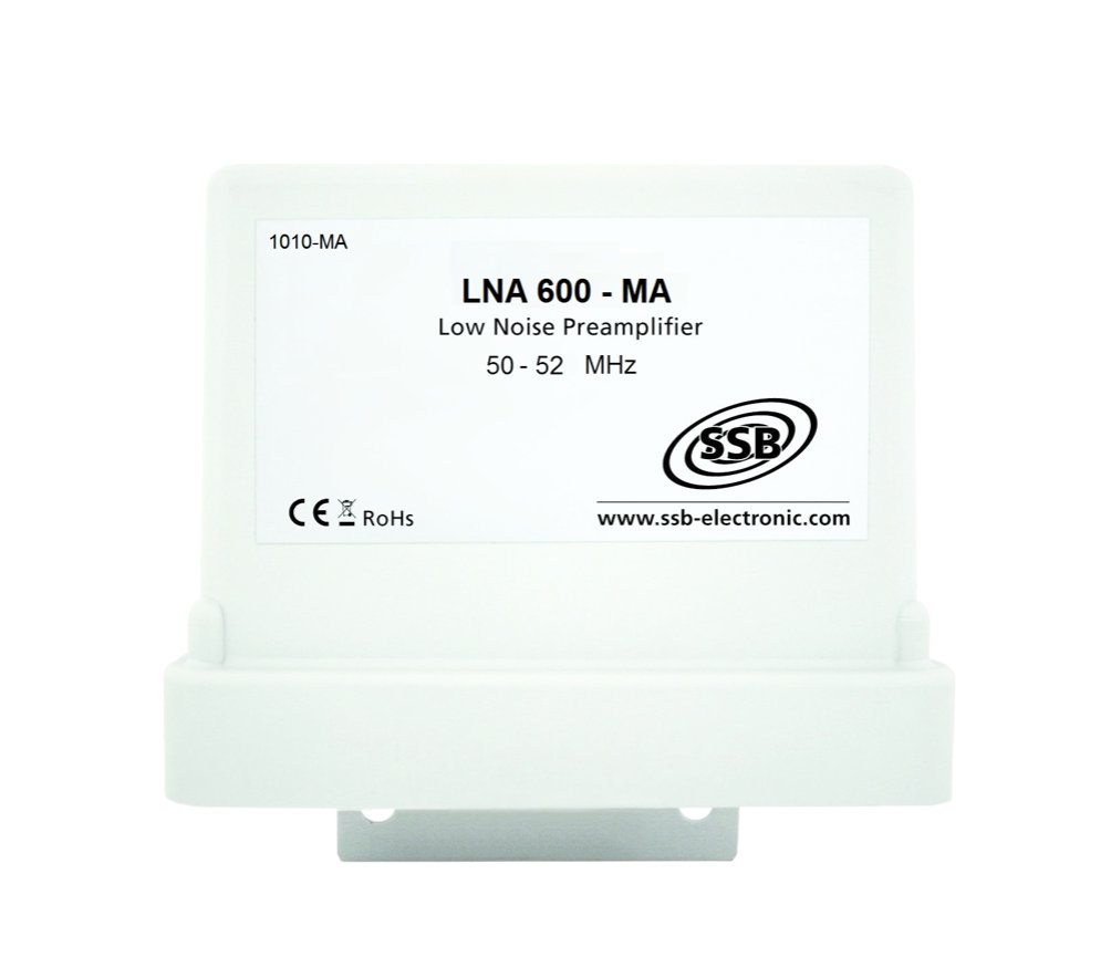 LNA 600 with mast housing 51 MHz