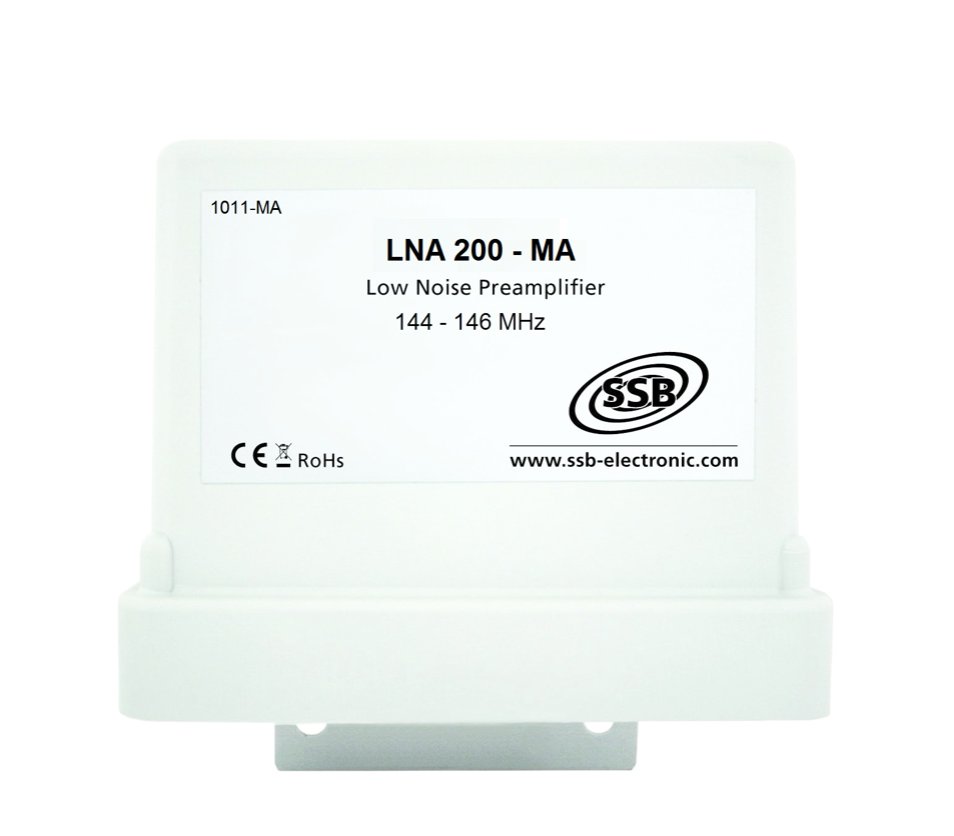 LNA 200 with mast housing 145 MHz