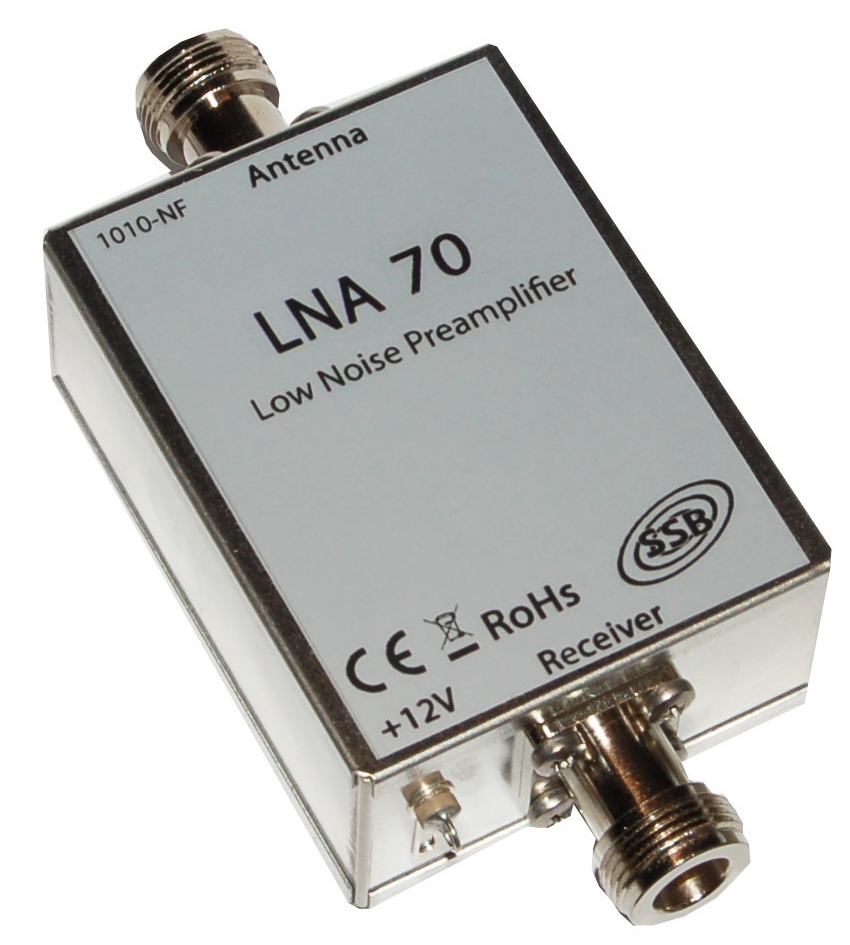 LNA 70 Preamp. 435 MHz N-male