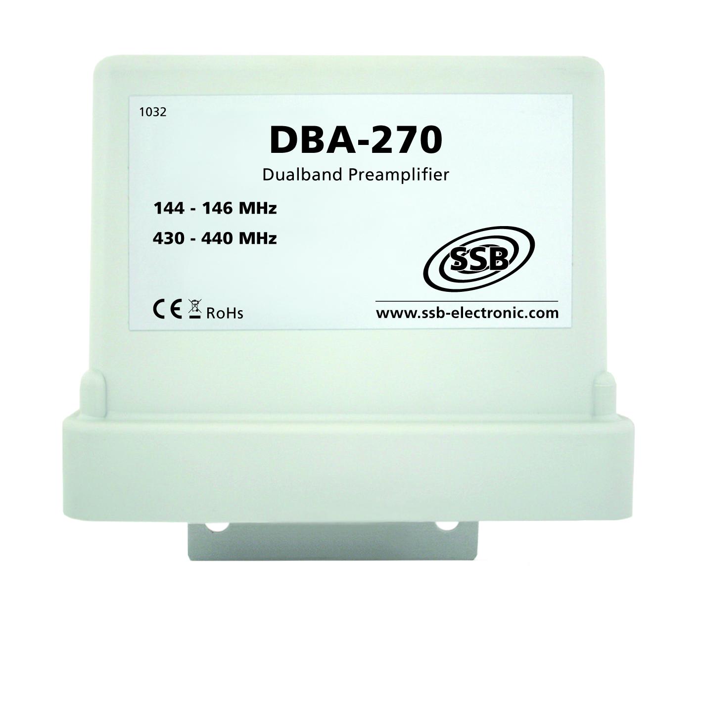 DBA 270 Duo-Band-Preamp. 2m + 70cm