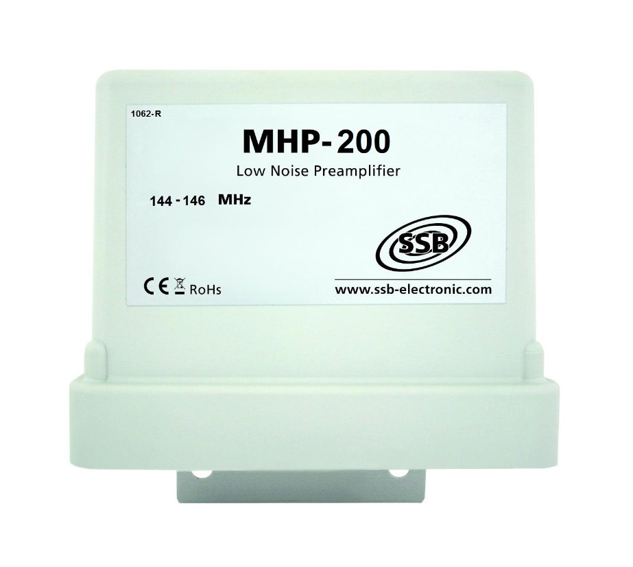 MHP 200 Preamp. HPS remote 145MHz