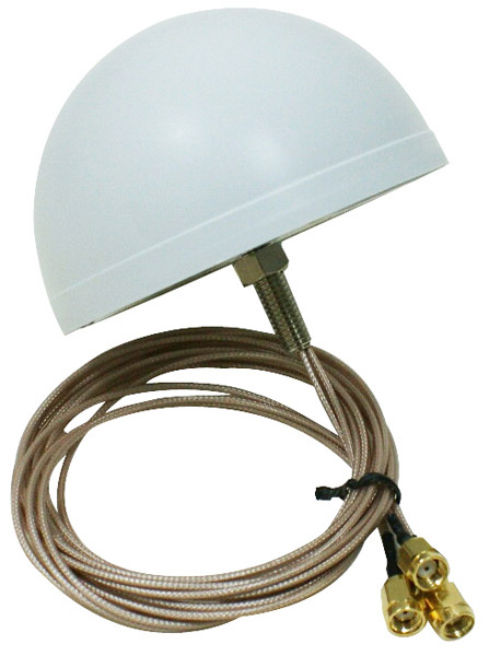 MIMO 2,4/5,7GHz Ceiling ant 3/5dBi
3 x RPSMA male 1m PRO-100 cable