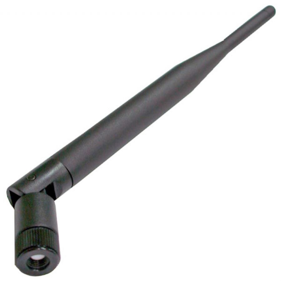 5,1-5,8GHz Rubber ant. 5dBi RPSMA male
med knæled