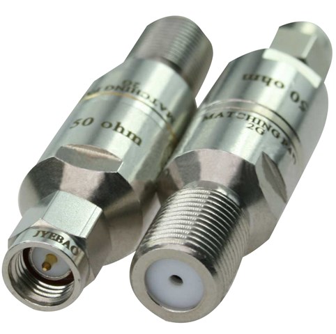 Matching Pad SMA male 50 /
F  female 75ohm
Jyebao MP-AM50FF75-0/3G