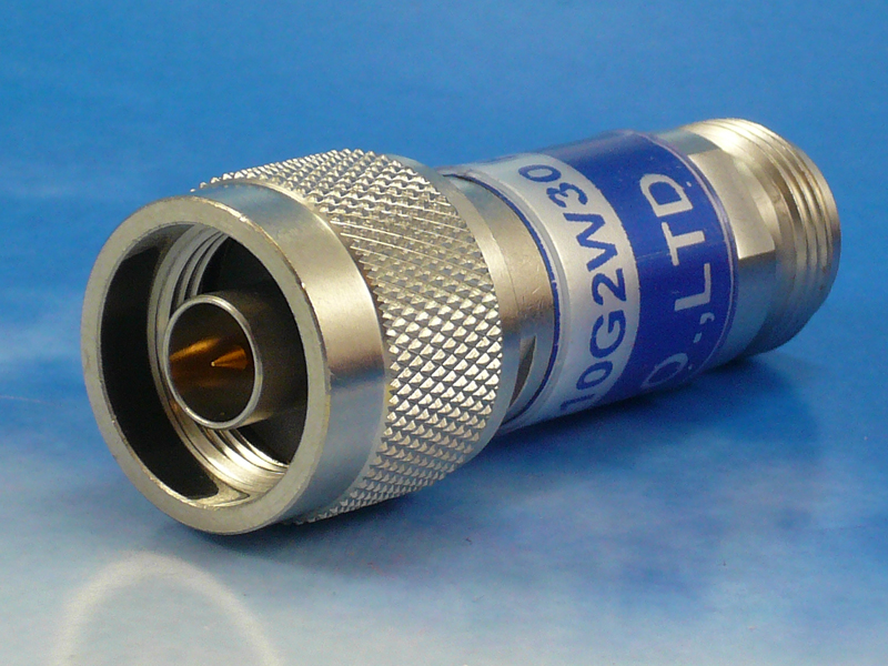 N male/female 10GHz 2W 30dB
Jyebao FAT-NM5NF5T10G2W30