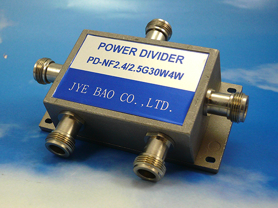 Power Divider 2,4-2,5GHz 1-4 way
50ohm