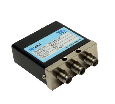 TR02-F28S184  TEleRel Coaxial Switch
SPDT, Failsafe, DC - 18GHz, 28 VDC,
Connectors SMA,