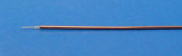 UT.047 Semi-Rigid Bare Copper
*** Price for 2 meter coil ***
50ohm,  1,19mm Jyebao 047CU-W-P-50