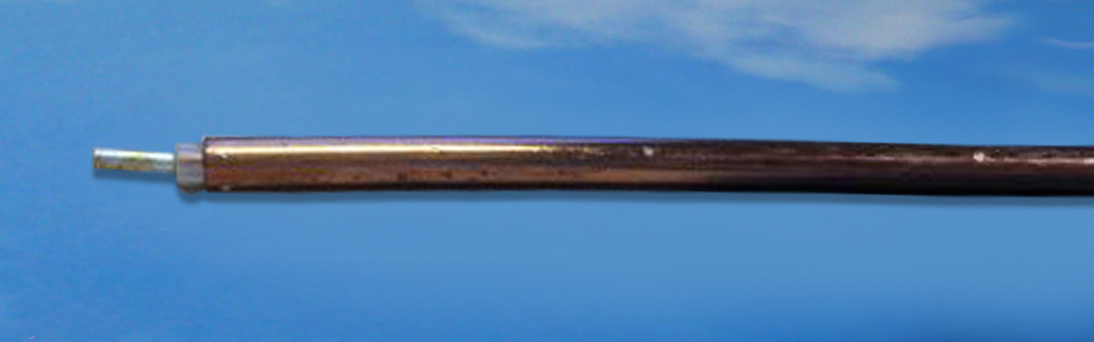 UT.085 Semi-Rigid Bare Copper
*** Price for 2 m coil ***
50ohm   2,2mm Jyebao 085CU-W-P-50