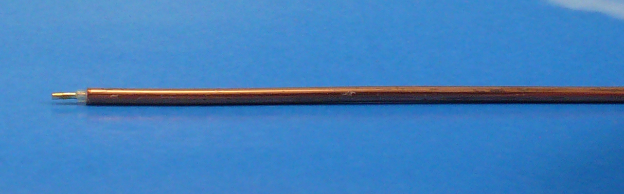 UT.090 Semi-Rigid Bare Copper
***Price for coil 2 m***
25ohm   2,29mm Jyebao 090CU-C-P-25