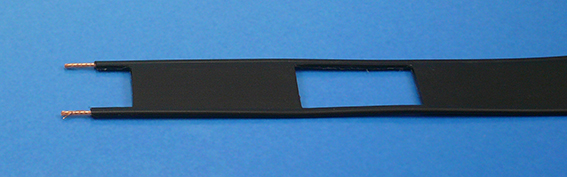 US-Wireman 450 Ohm
CQ 553  450 OHM  1 KW
305 m på en rulle