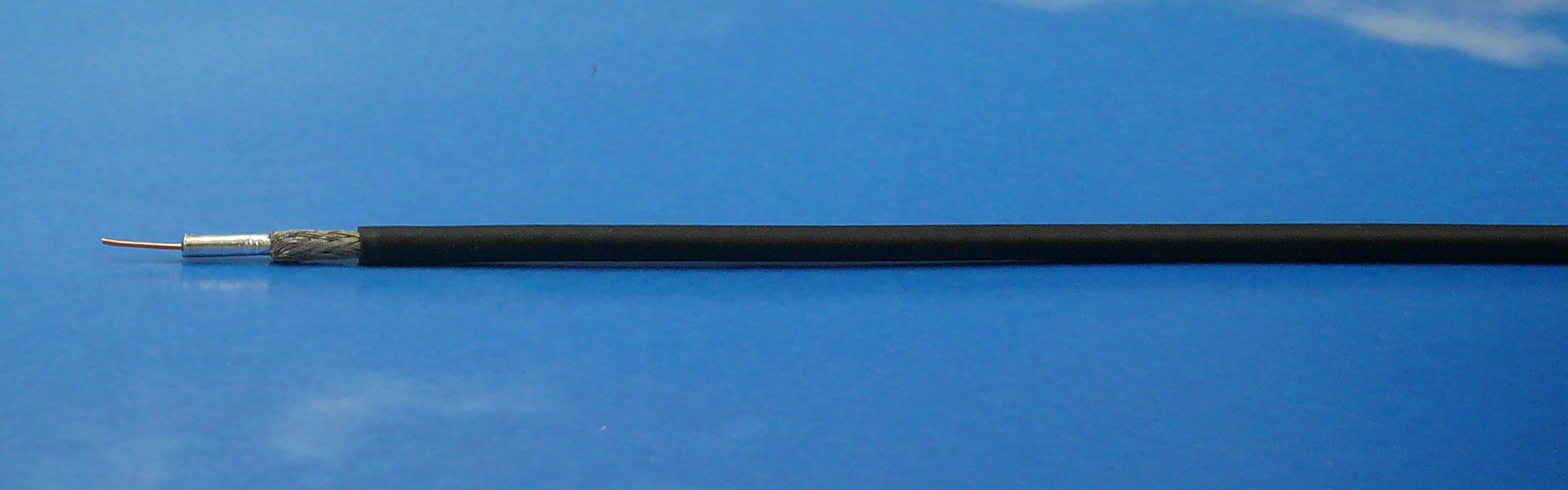 JBY100 Low loss 2,8mm coax Black 100m