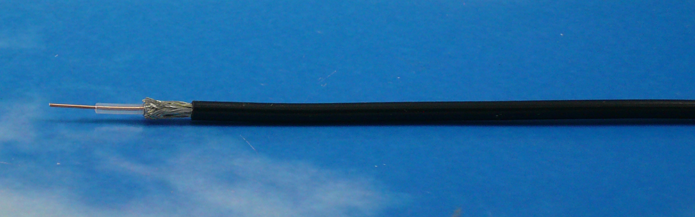 PRO100 Low loss 2,8mm coax Black