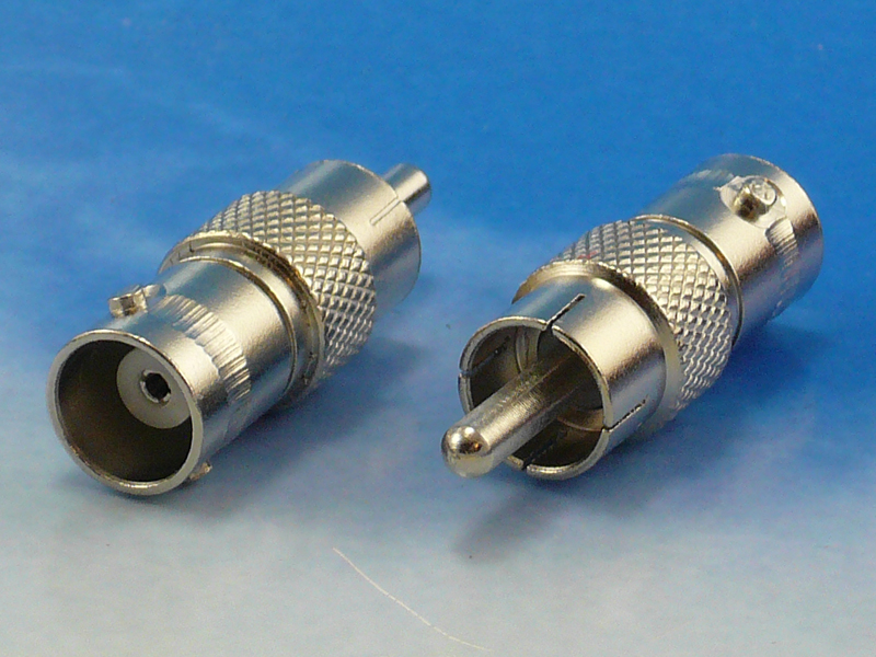 BNC female / Phone male adaptor