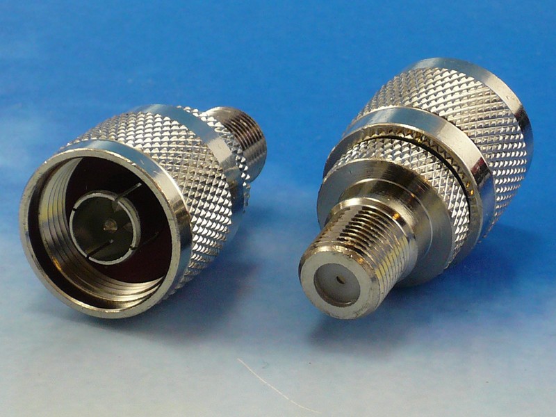 N male 50ohm / F female 75ohm adaptor