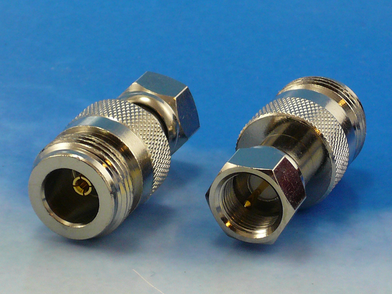 N female 50ohm / F male 75ohm adaptor