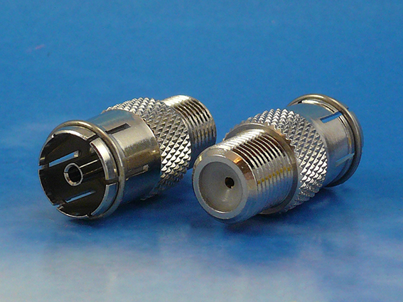 F female / IEC female adaptor