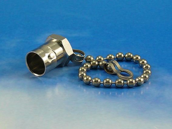 BNC female metal cap & chain
Jyebao BNC8800-0000