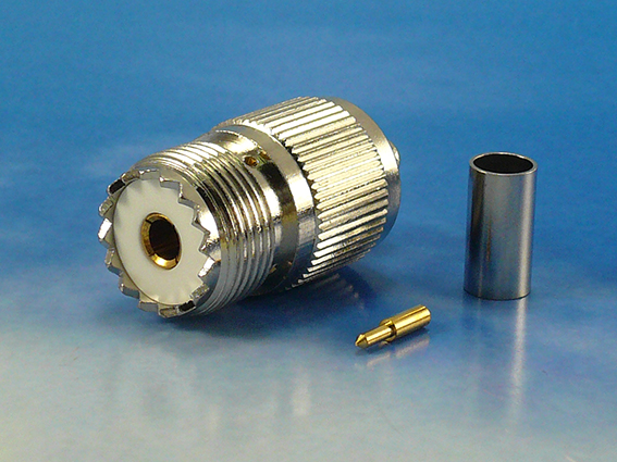 UHF female crimp for RG58