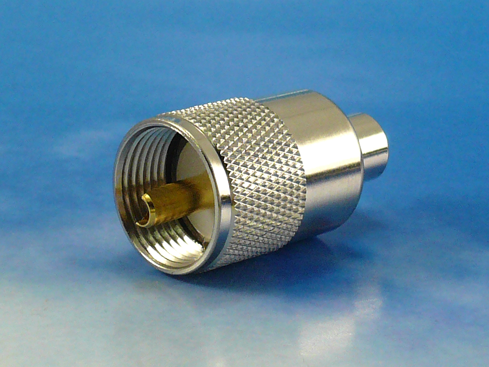 UHF Male Solder for H-155, RG-58