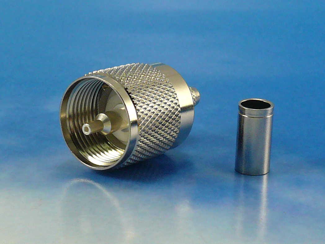 UHF Male crimp for FF200/LMR200