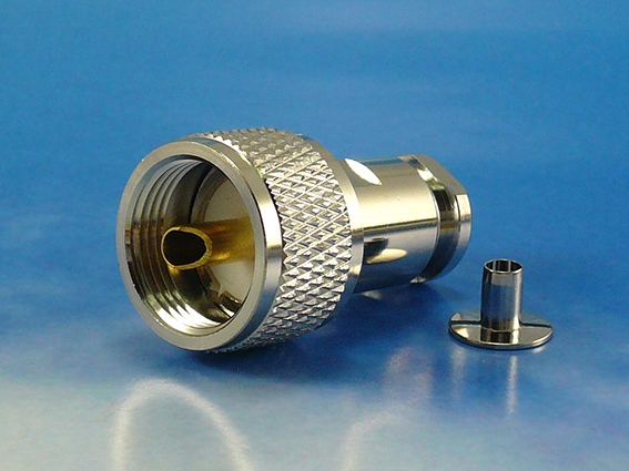 UHF/PL Male Clamp for RG58, H155