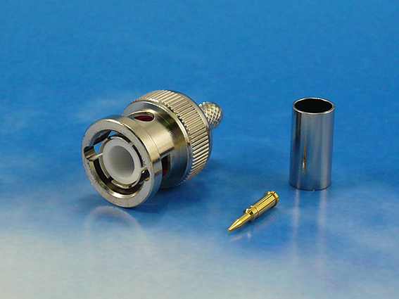 BNC Male crimp for RG223, RG400