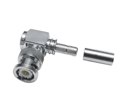 BNC male R/A crimp for LMR240
Times Microwave  EZ-240-BM-RA-X
