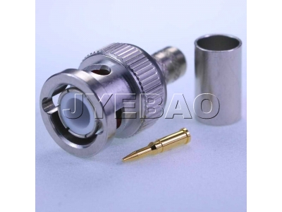 BNC Male crimp for LMR240 Jyebao
BNC3100-L240/PEEK
MOQ 10stk