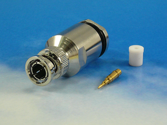 BNC Male Clamp for RG213/RG214/LMR400