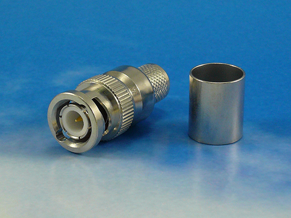 BNC male crimp LMR400, FF400
crimp less centre pin
Jyebao  BNC31EZ-L400