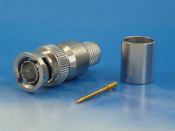 BNC Male crimp for LMR400-75  75ohm
Jyebao BNC3175-L400