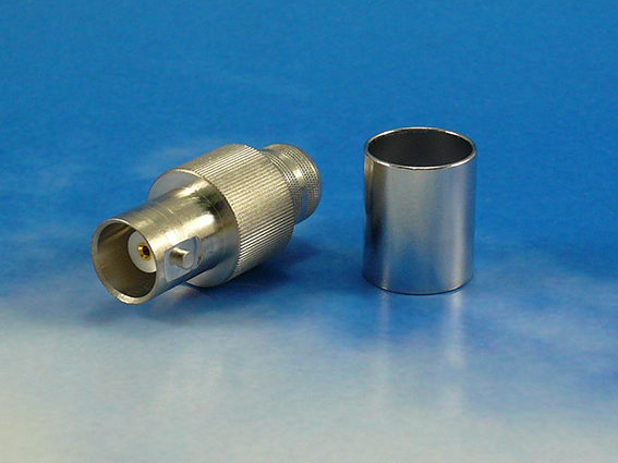 BNC female crimp LMR400
crimp less centre pin
Jyebao BNC81EZ-L400