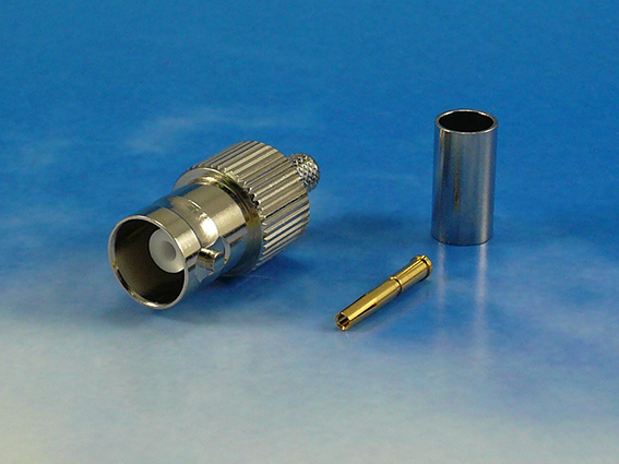 BNC Female crimp for FF200, LMR200