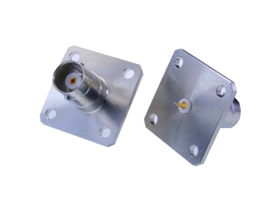 BNC chassis Female Panel 4 hole w/PCB
Panel 25,4x25,4mm
Jyebao BNC864AL2-0000