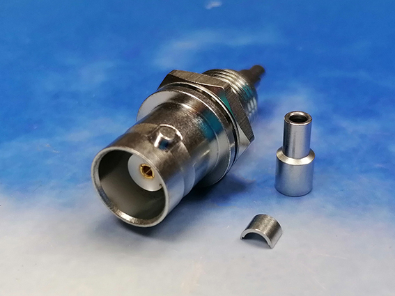 BNC female Bulkhead front mounted RG178
Jyebao BNC8105B-0178