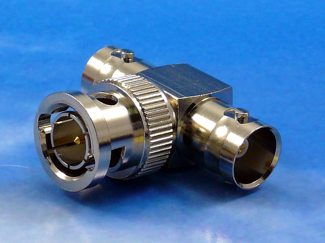 BNC T-adapter Female/Male/Female
75ohm
