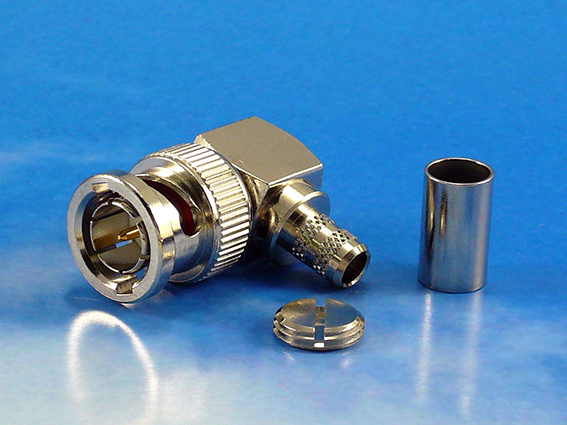BNC Male R/A Crimp for RG59 75 ohm