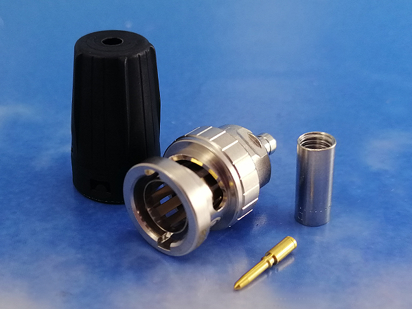 BNC male 75ohm Neutrik Belden 1855A