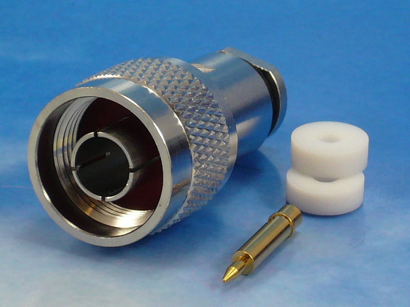 N Male Clamp/solder for RG58
Aircell5, LMR200
