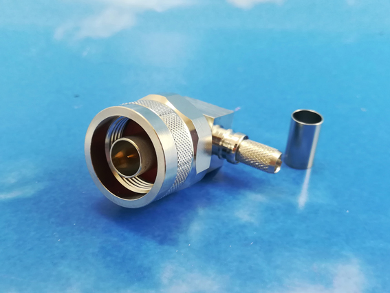 N male crimp R/A  for LMR240
Times Microwave EZ-240-NMH-RA-X