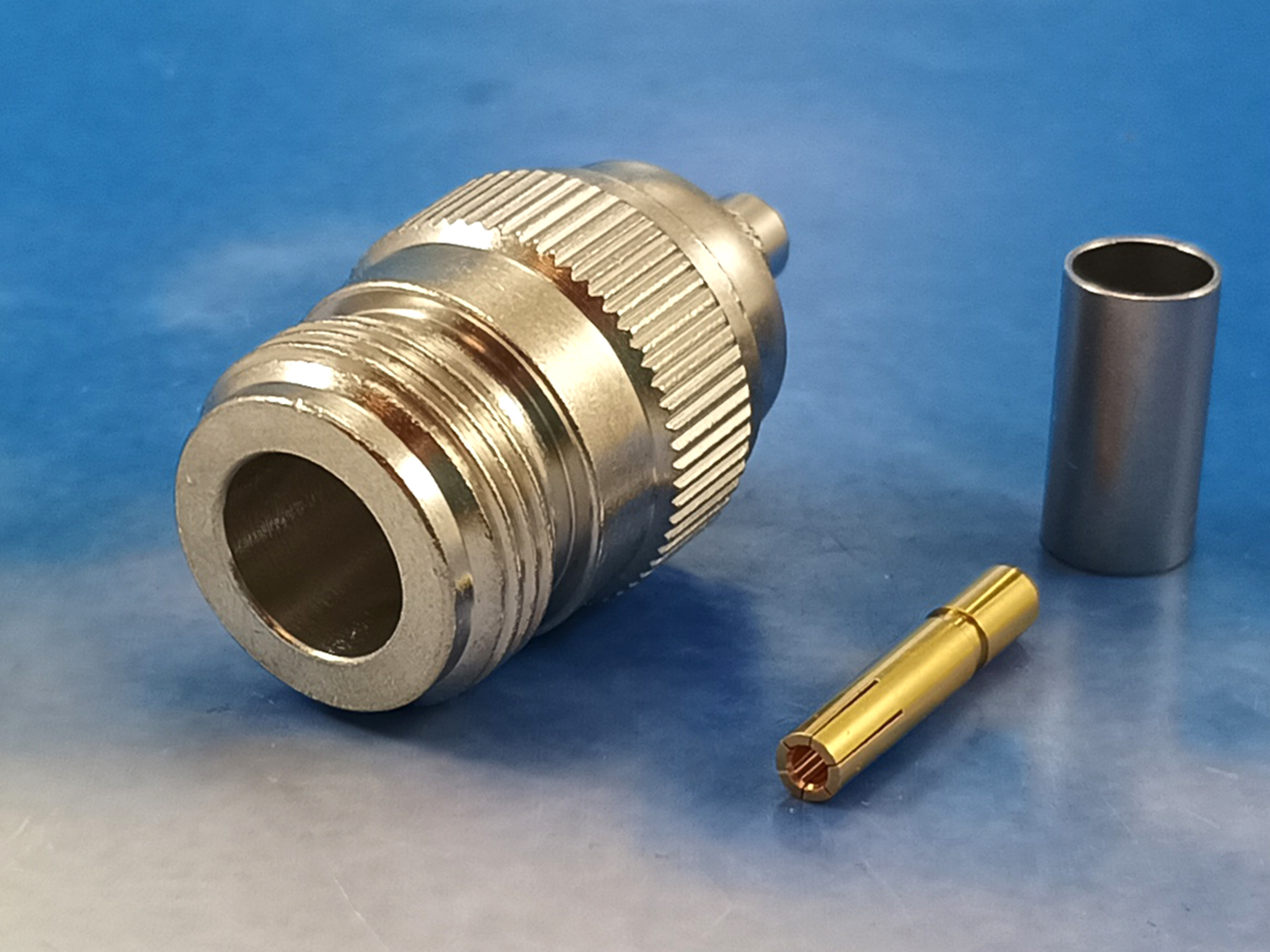 N Female crimp for RG223
Jyebao N81CR-0142