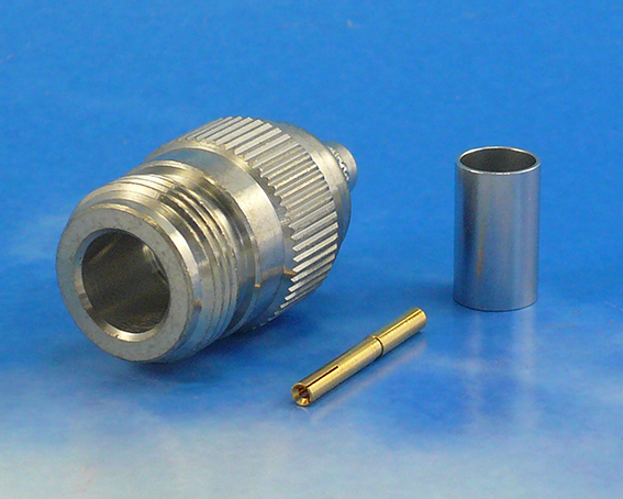 N Female crimp for RG59 75ohm
Jyebao N8100-0059