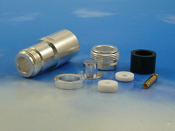 N Female Clamp for RG213/LMR400