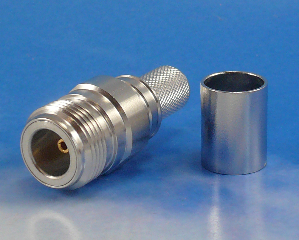 N female crimp/EZ for LMR400
Times Microwave EZ-400-NF-X