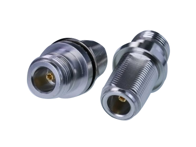 N Female/Female Bulkhead 1 hole DC-8GHz
Jyebao AD-N8N8-BF