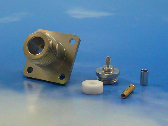 N Female Panel crimp for RG316D
Jyebao N8146D-0316