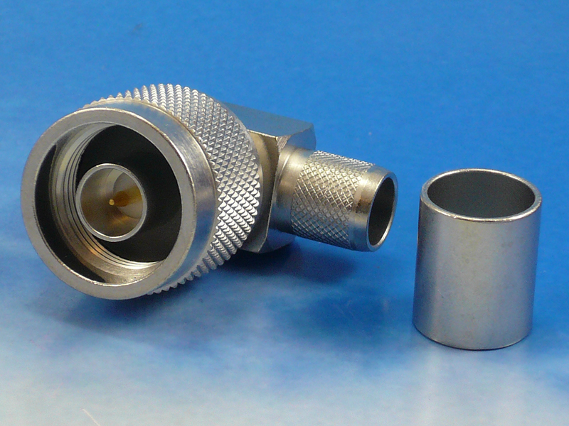 N Male Crimp R/A for RG213
Jyebao N3100-9213